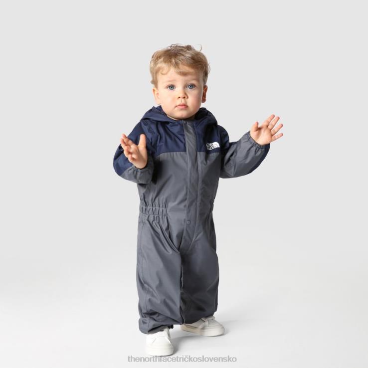 HLH082057 sivá The North Face baby zimný dážď jeden kus