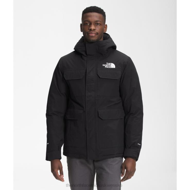 HLH084176 čierna The North Face pánska cyprusová parka