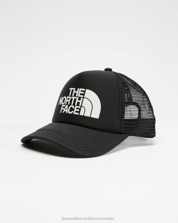 HLH087038 čierna biela The North Face logo trucker