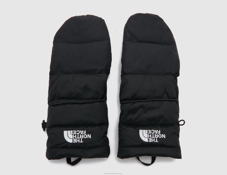 HLH086793 čierna The North Face nuptse rukavica