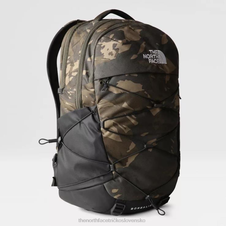 HLH08752 taupe zelená The North Face batoh borealis