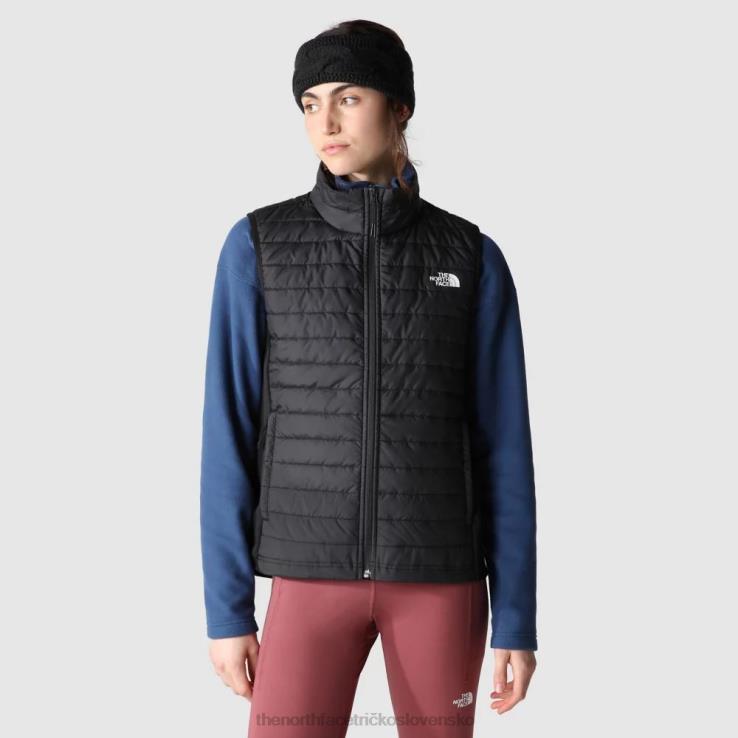 HLH081637 čierna The North Face ženy canyonlands hybrid gilet