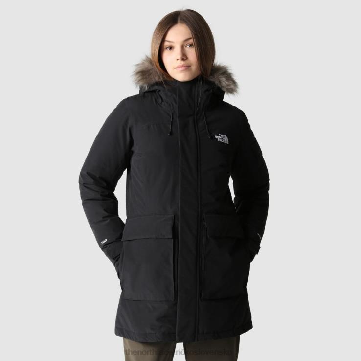 HLH081887 čierna The North Face ženy cagoule down parka