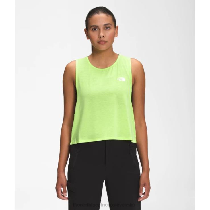 HLH084712 zelená The North Face ženy putujú crossback tank